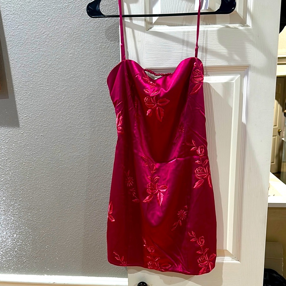 Victoria’s Secret Elegant Red Floral gown